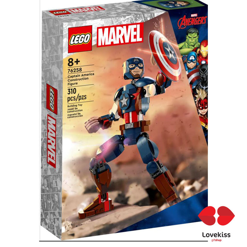 LEGO® 76258 Marvel Figura de Construcción Capitán América
