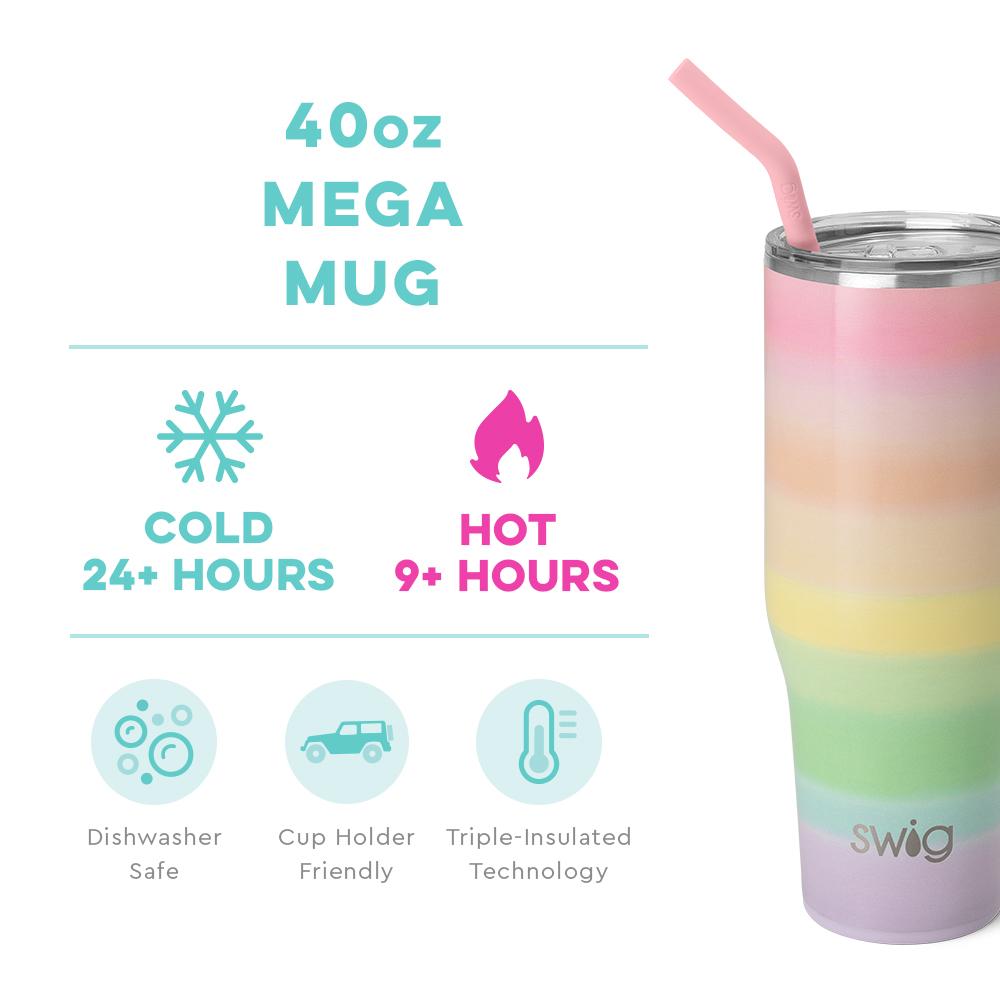 Over The Rainbow Mega Mug (40oz) - Lovekiss Ecuador