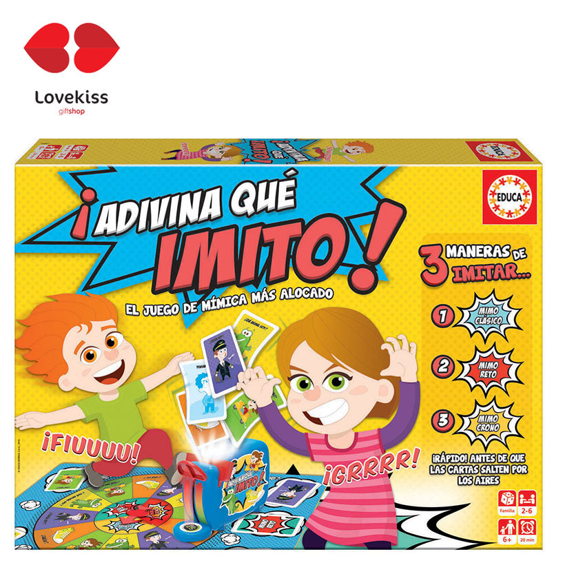 EDUCA Adivina qué imito (16987) - Lovekiss Ecuador
