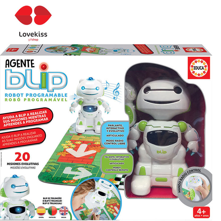 EDUCA Agente Blip robot programable (17910) - Lovekiss Ecuador