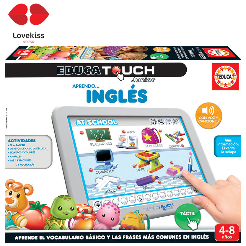 Educa Touch Junior Aprendo inglés (15438) - Lovekiss Ecuador