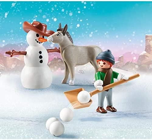 PLAYMOBIL SPIRIT MUNECO DE NIEVE CON TRASQUI  70398 - - Lovekiss Ecuador