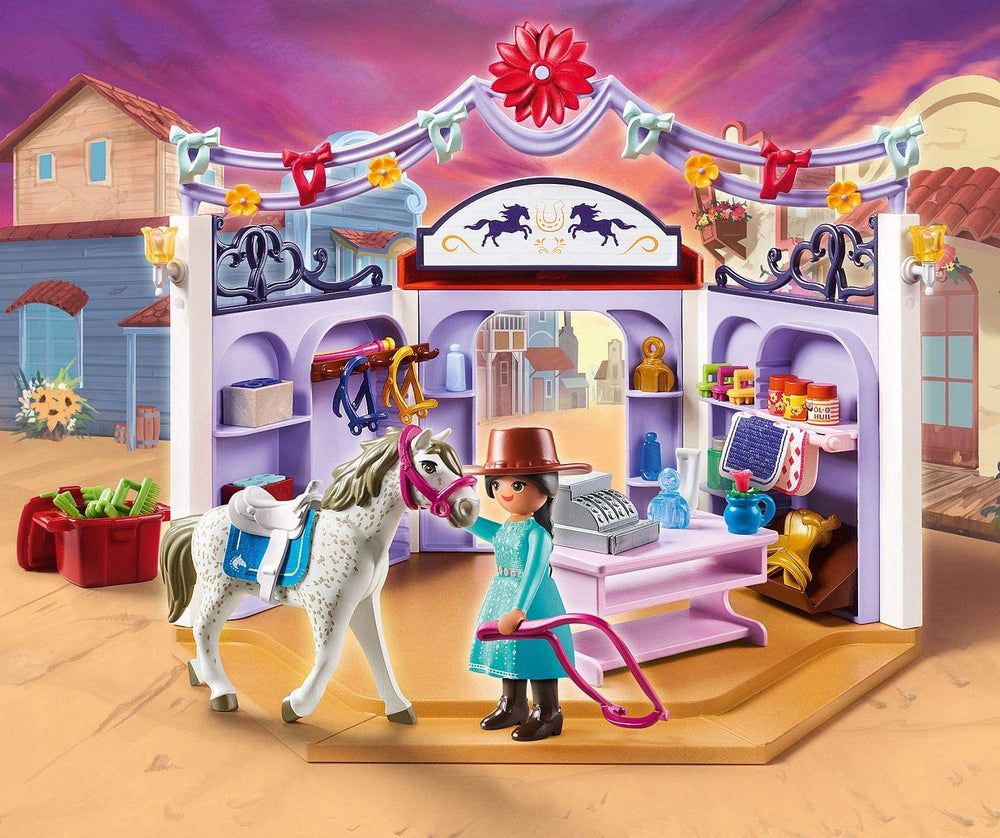 Playmobil Miradero Tack Shop 70695 - - Lovekiss Ecuador