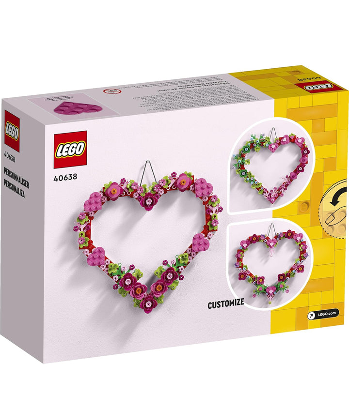 LEGO 40638 Juego de juguetes de construcción de adornos de corazón