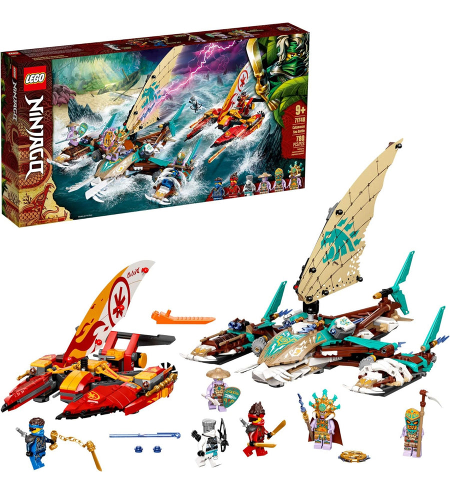 LEGO NINJAGO Catamarán Sea Battle 71748 Kit - Lovekiss Ecuador