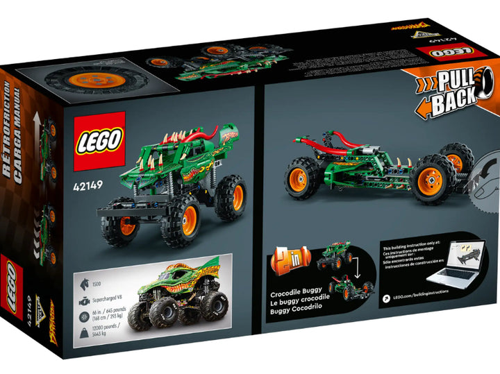 LEGO Camión de carreras Technic Monster Jam Dragon 42149