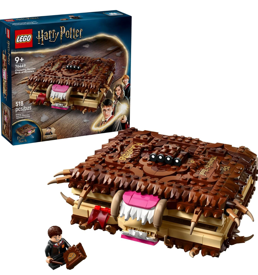 LEGO 76449 Harry Potter  libro de monstruos mordedores de monstruos - Lovekiss Ecuador
