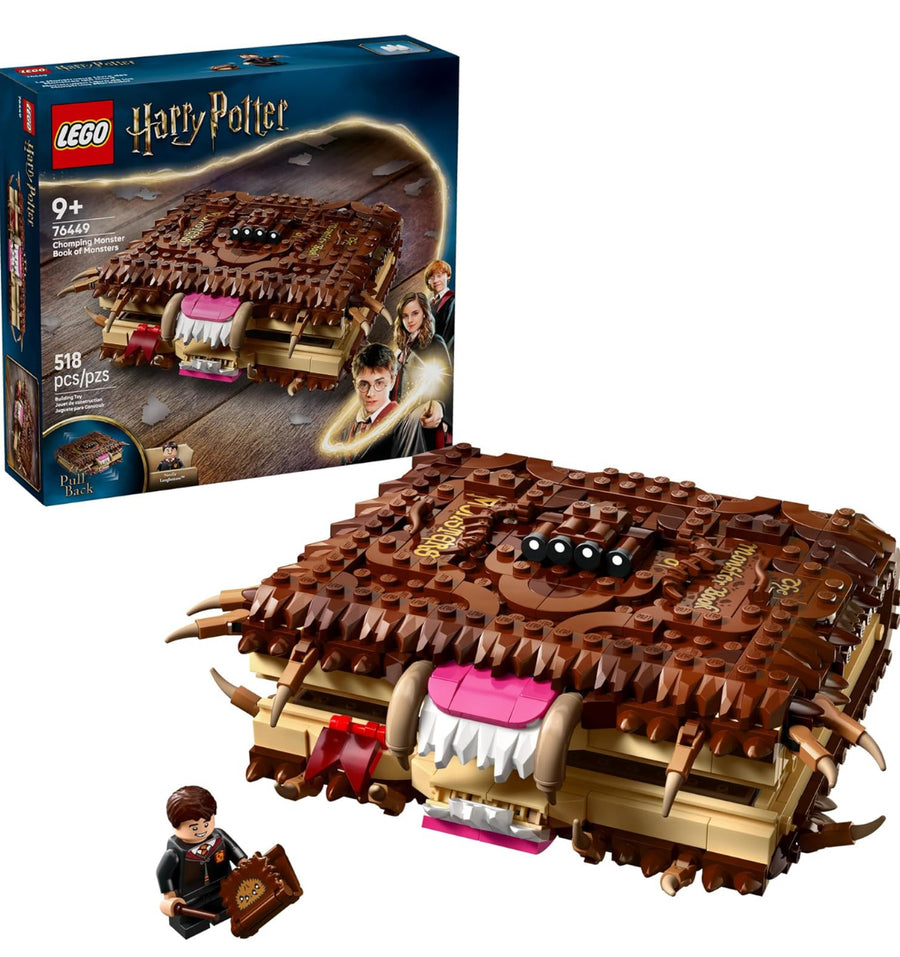 LEGO 76449 Harry Potter  libro de monstruos mordedores de monstruos - Lovekiss Ecuador