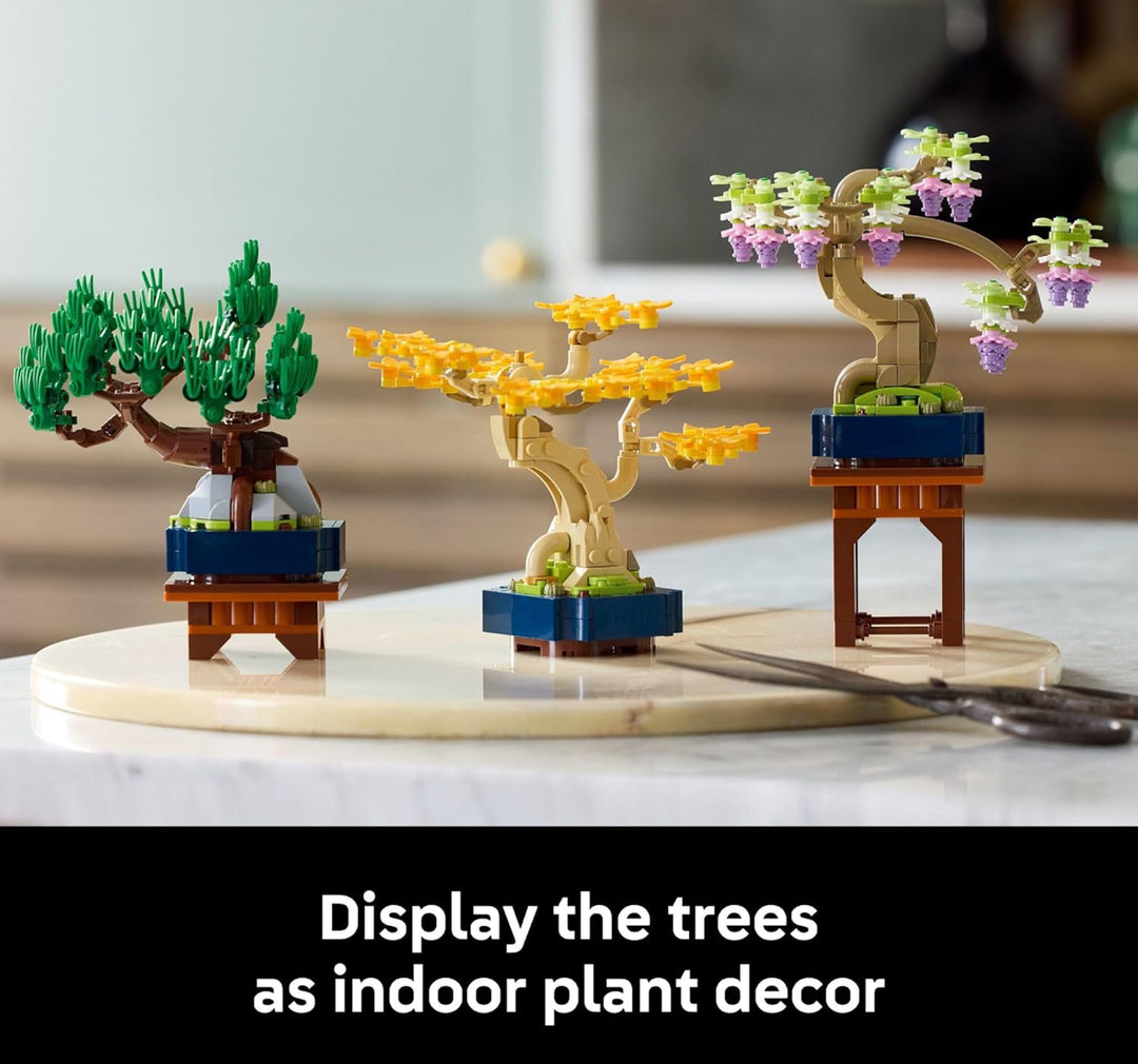 LEGO Botanicals - Juego de construcción de mini árboles bonsái