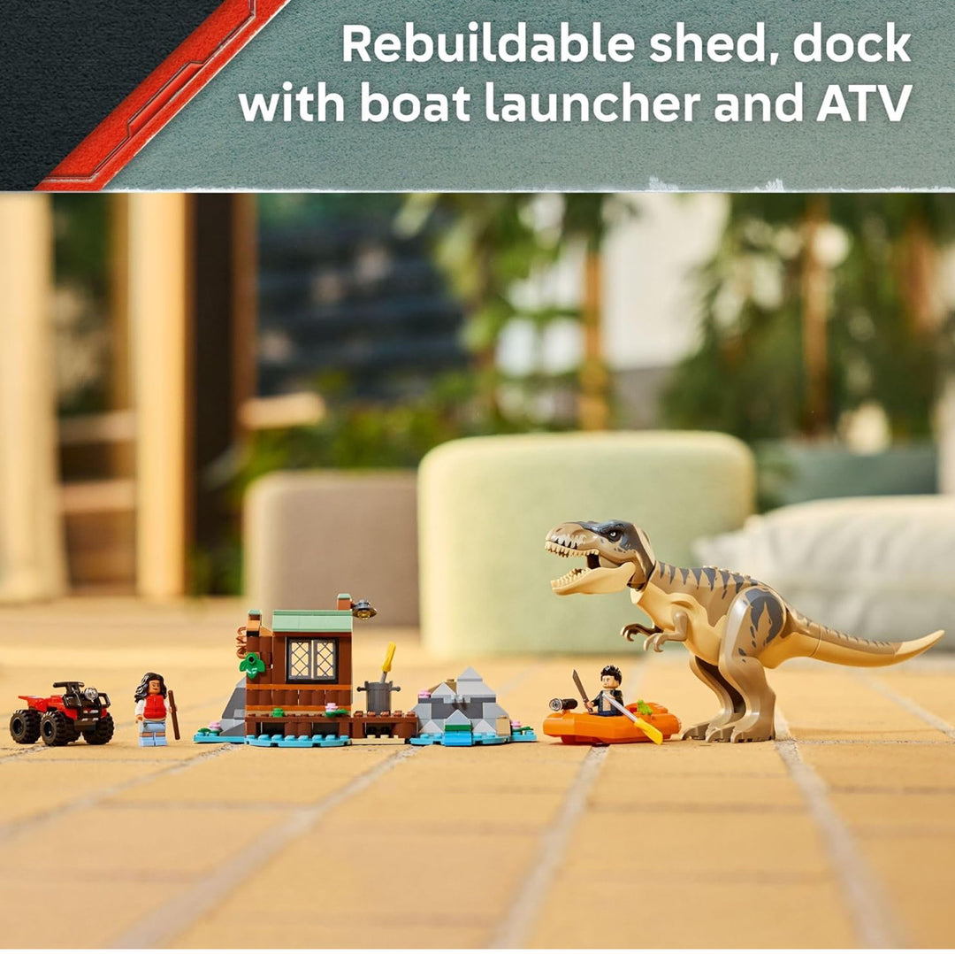 LEGO 76975 Jurassic World T. rex River Escape