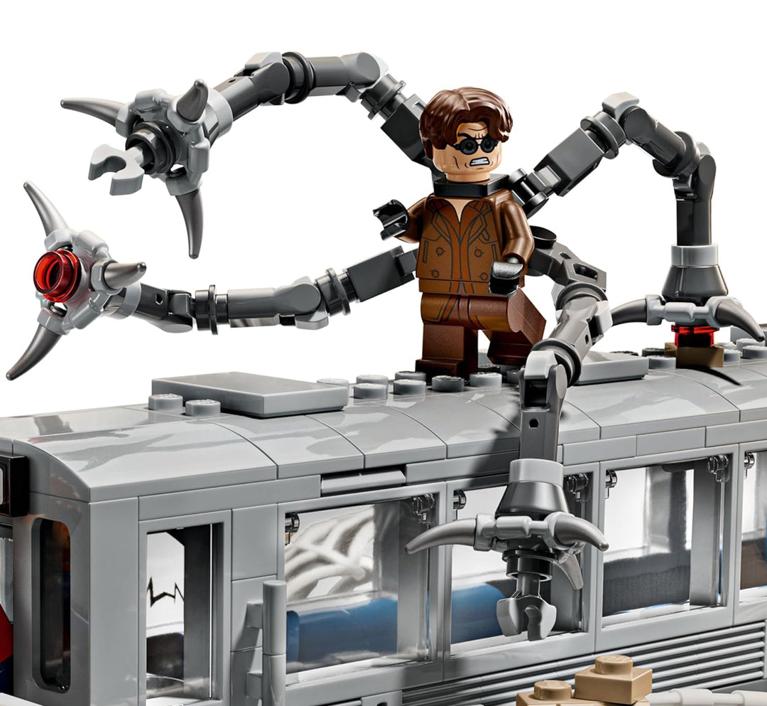 LEGO 76321 Marvel Spider-Man vs. Doc Ock Subway Train Scene