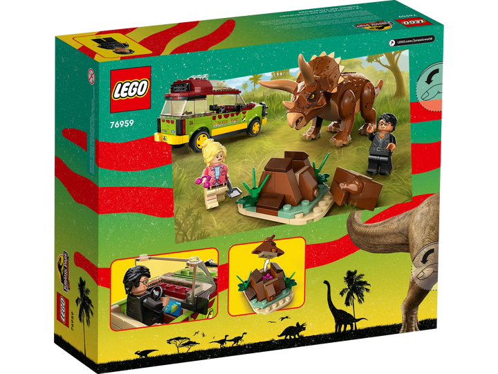 LEGO 76959 Jurassic Park Triceratops Research