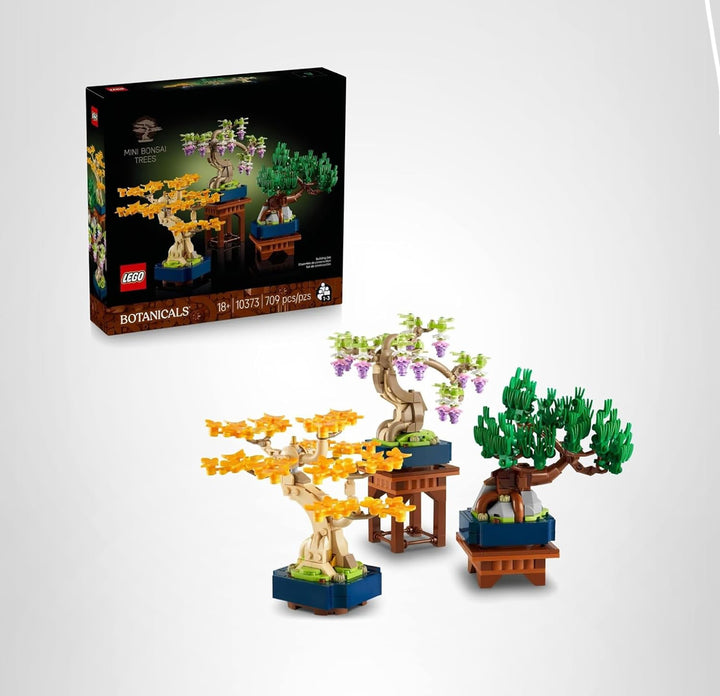 LEGO Botanicals - Juego de construcción de mini árboles bonsái