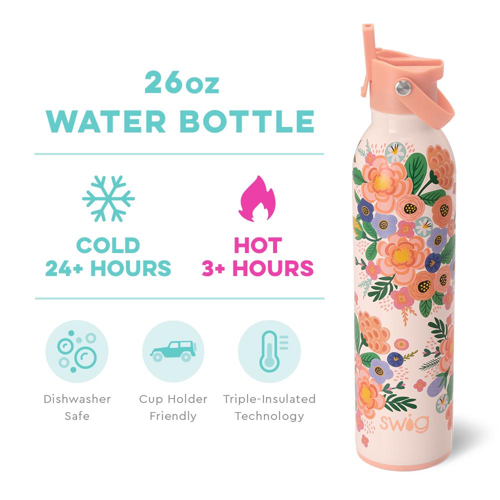 Full Bloom Flip + Sip Bottle (26oz) - Lovekiss Ecuador