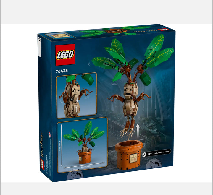 LEGO 76433 - Figura de mandrágora y maceta de Harry Potter