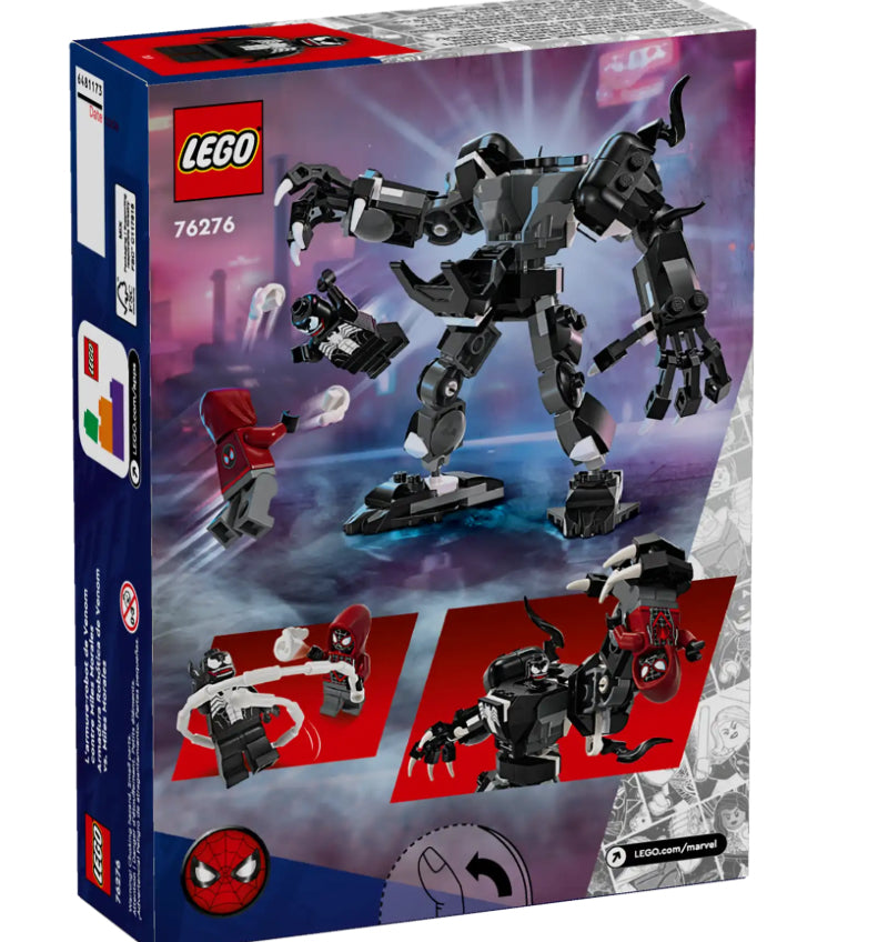 LEGO Marvel Venom Mech Armor vs. Miles Morales (76276)