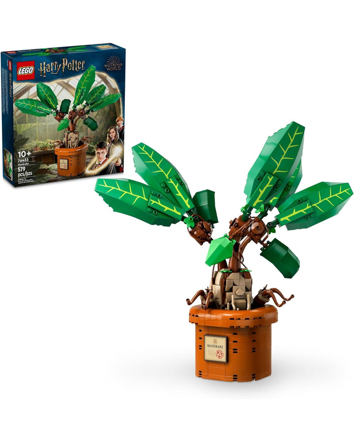 LEGO 76433 - Figura de mandrágora y maceta de Harry Potter