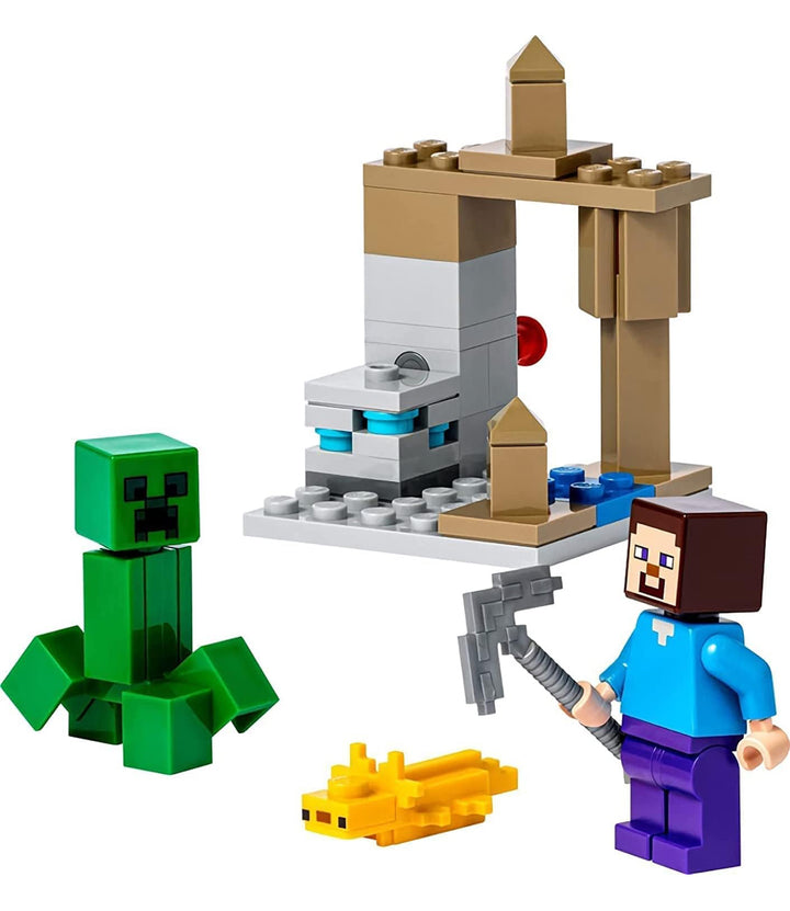 LEGO Minecraft 30647 Dripstone Cavern - Bolsa de plástico Steve Creeper