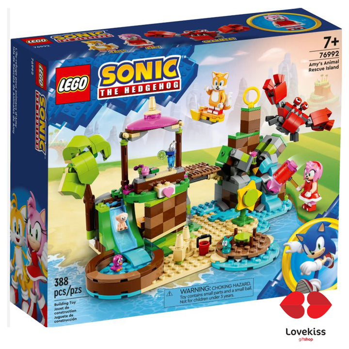 LEGO® 76992 Sonic The Hedgehog Isla de Rescate de Animales de Amy