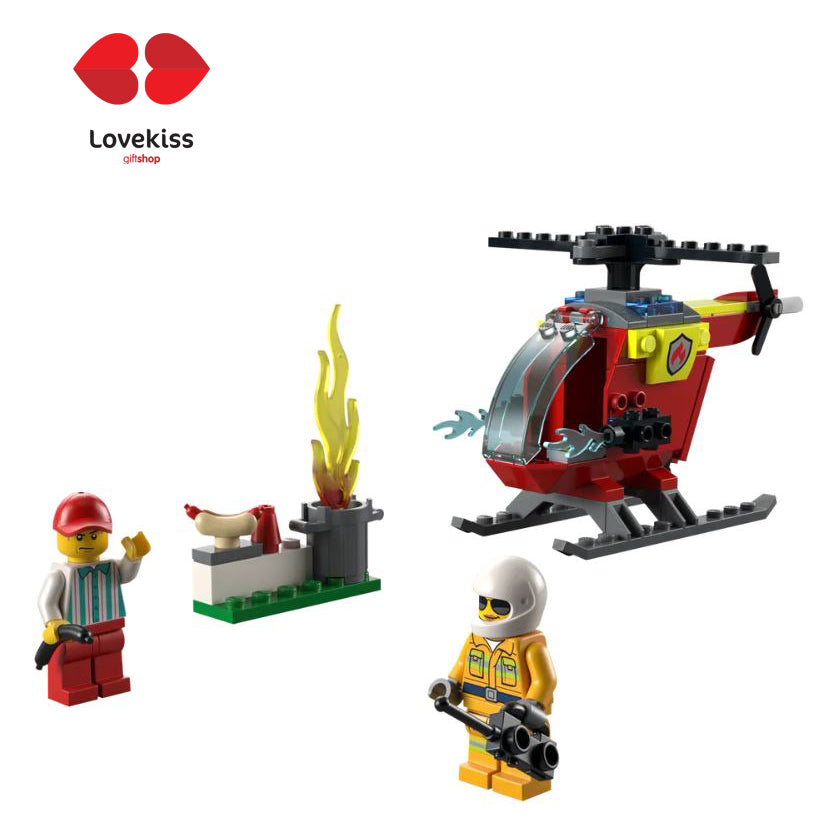 LEGO® 60318 City helicóptero bombero