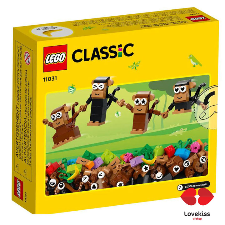 LEGO® 11031 Classic Creative Monkey Fun