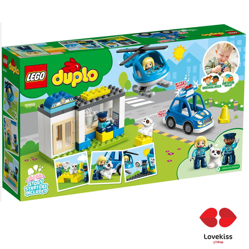 LEGO® 10959 Duplo Comisaría de Policía y Helicóptero