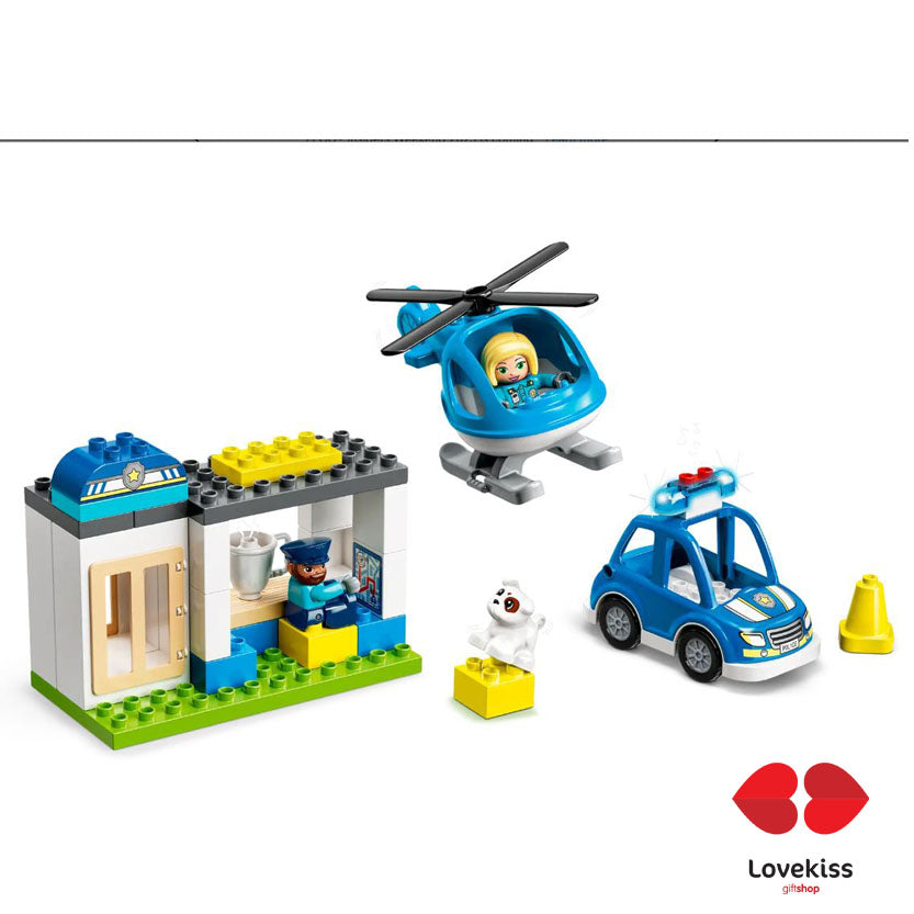 LEGO® 10959 Duplo Comisaría de Policía y Helicóptero