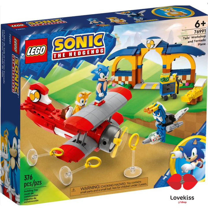 LEGO® 76991 Sonic The Hedgehog Taller y Avión Tornado de Tails