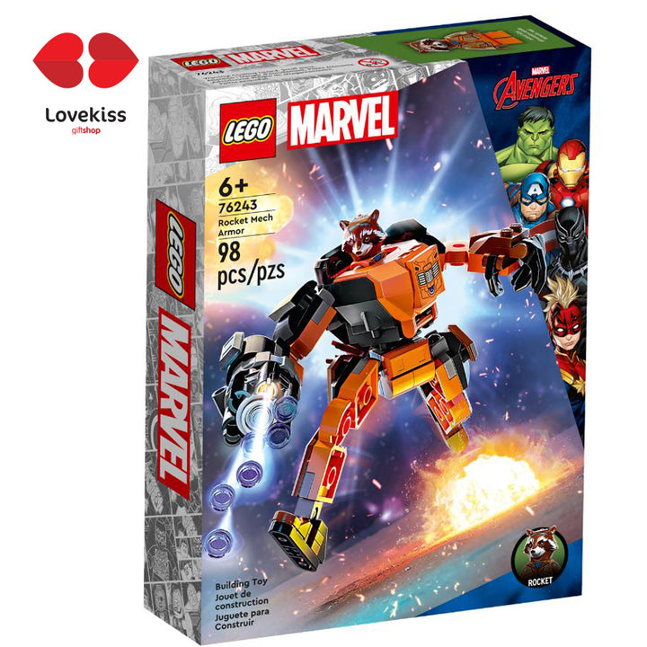 LEGO® 76243 Marvel Rocket Mech Armor Set