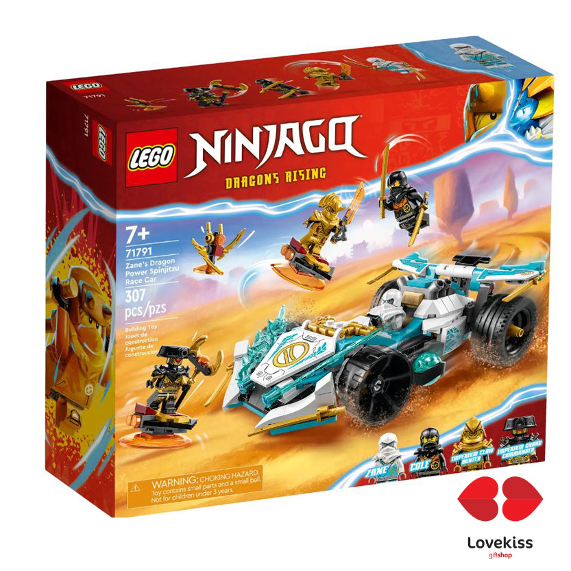LEGO® 71791 Ninjago Coche de Carreras del Dragón de Zane Power Spinjitzu