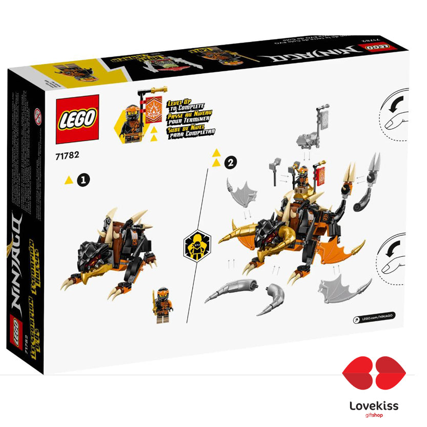 LEGO® 71782 Ninjago Dragón de Tierra EVO de Cole