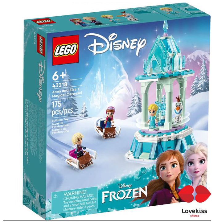 LEGO® 43218 Disney Frozen Tiovivo Mágico de Anna y Elsa