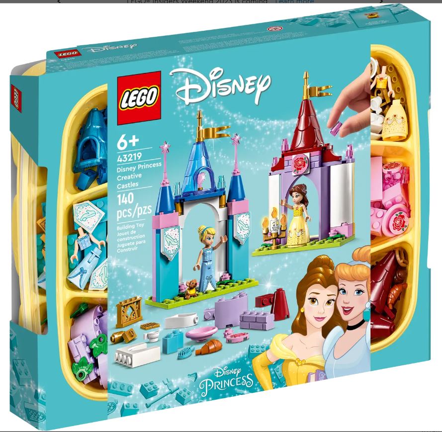 LEGO®  43219 Disney Princess Castillos Creativos