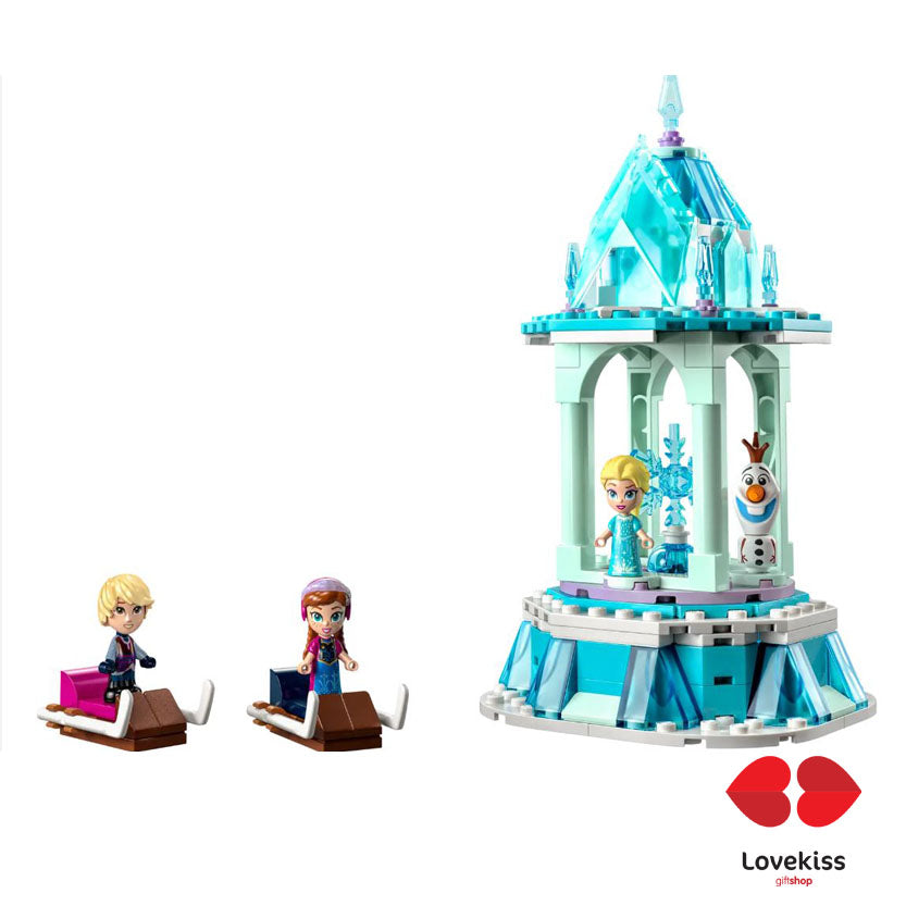 LEGO® 43218 Disney Frozen Tiovivo Mágico de Anna y Elsa