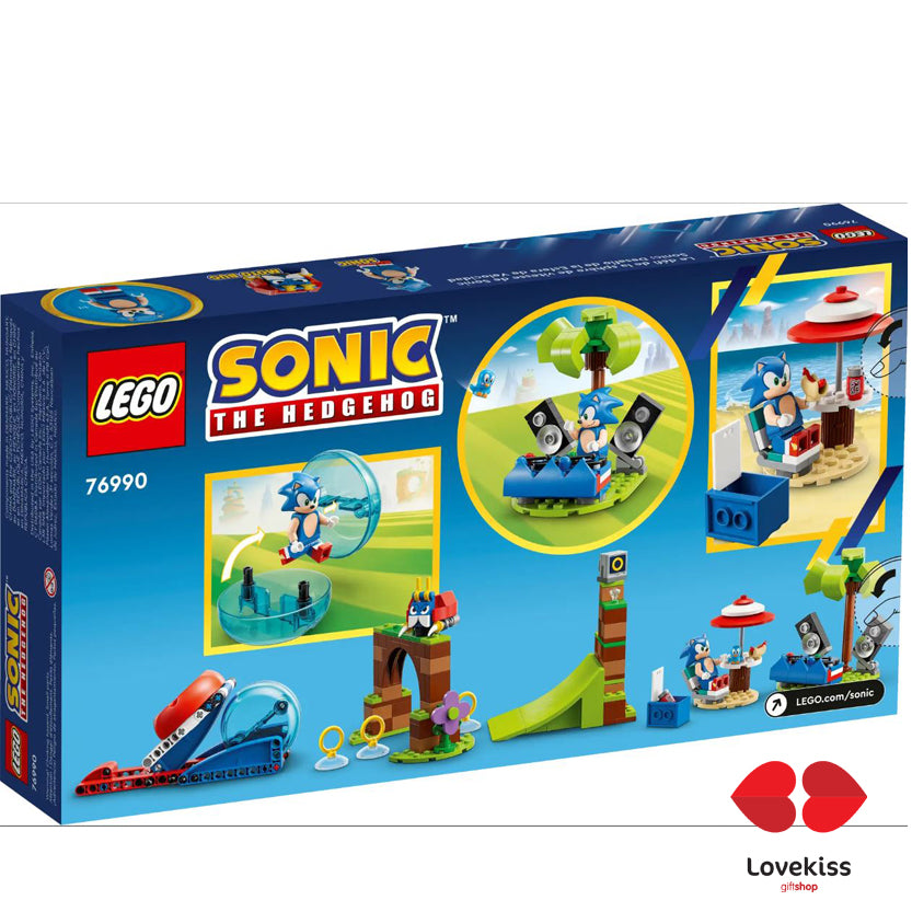 LEGO® 76990 Sonic The Hedgehog Sonic: Desafío de la Esfera de Velocidad