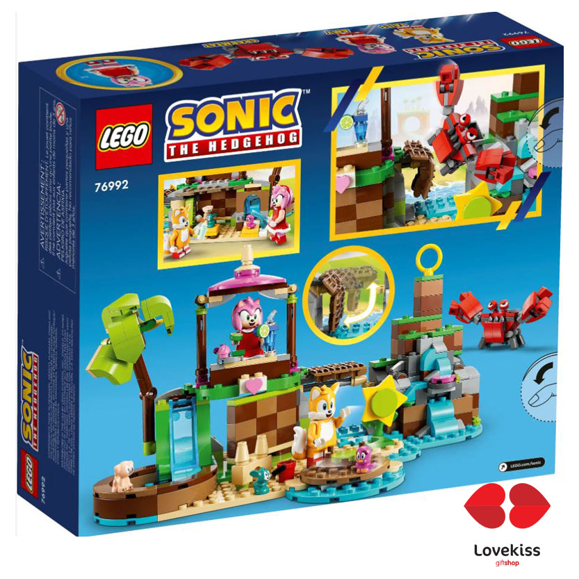 LEGO® 76992 Sonic The Hedgehog Isla de Rescate de Animales de Amy