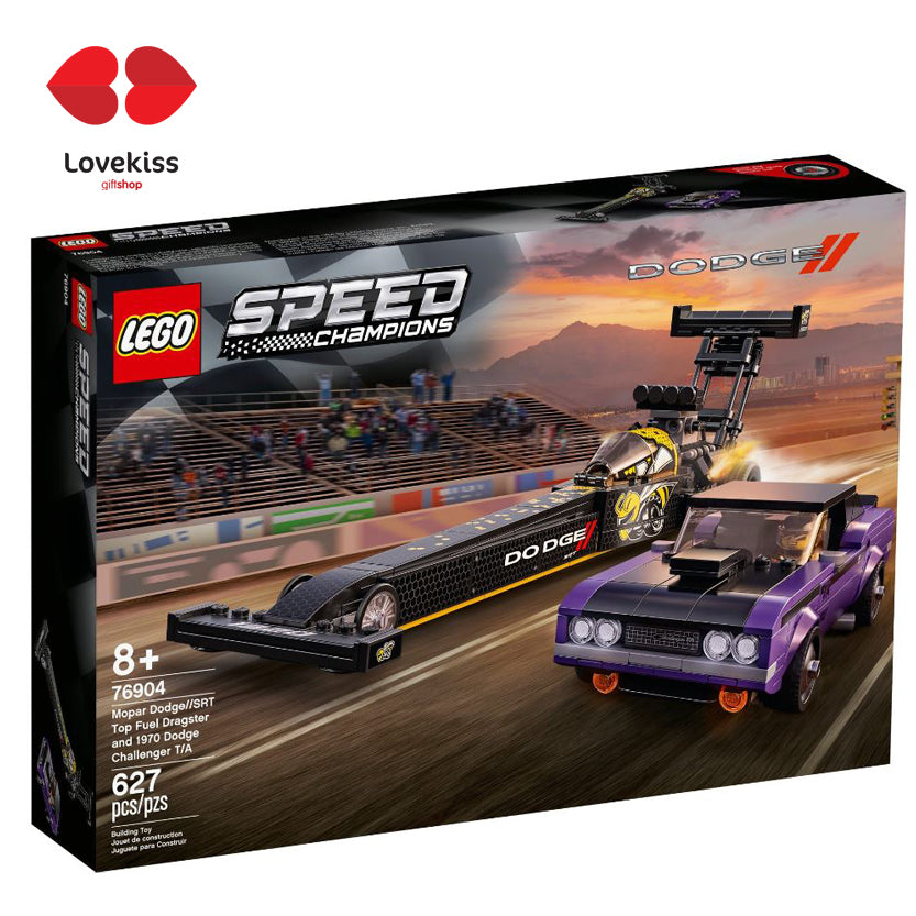 LEGO® 76904 Speed Champions Fuel Dragster y Dodge Challenger