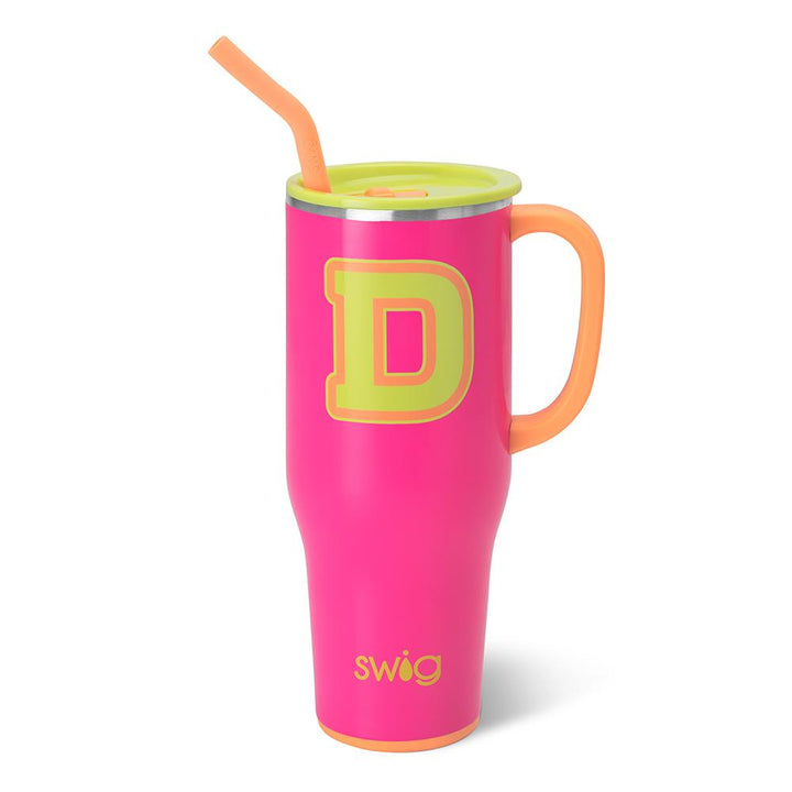 Tutti Frutti Initial D Mega Mug (40oz) - Lovekiss Ecuador