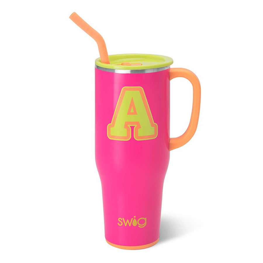 Tutti Frutti Initial A Mega Mug (40oz) - Lovekiss Ecuador