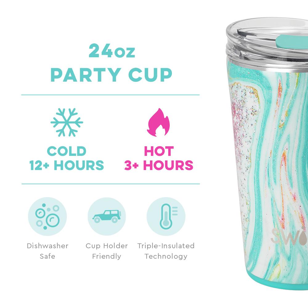 Wanderlust Party Cup (24oz) - Lovekiss Ecuador