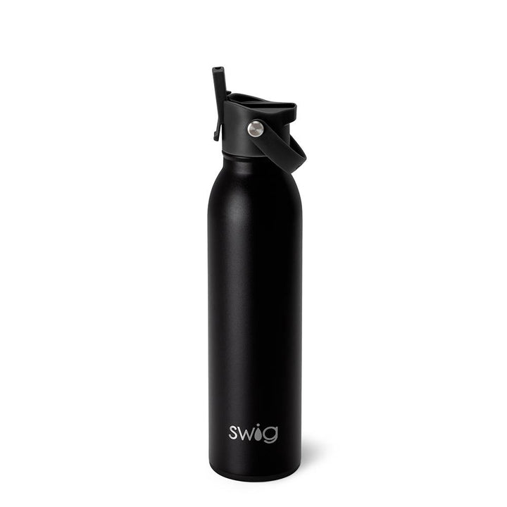 Black Flip + Sip Water Bottle (20oz) - Lovekiss Ecuador