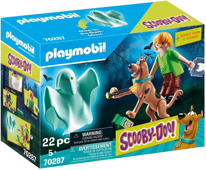 PLAYMOBIL SCOOBY-DOO! SCOOBY & SHAGGY WITH GHOST 70287 -
