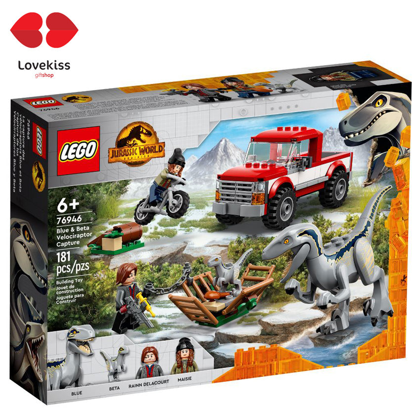LEGO® 76946 Jurassic World  Blue & Beta Velociraptor Capture