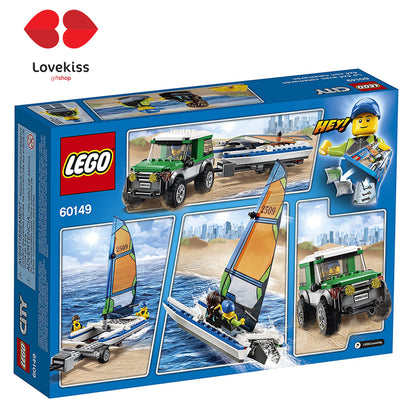 LEGO® City 60149 4x4 with Catamaran