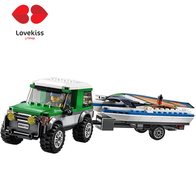 LEGO® City 60149 4x4 with Catamaran