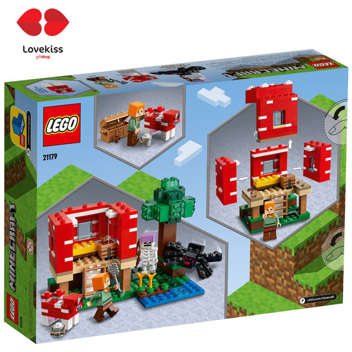 LEGO® 21179 Minecraft™ The Mushroom House