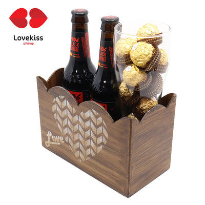 Beer , Glass and Chocolate