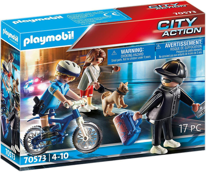 Playmobil Bici policial 70573