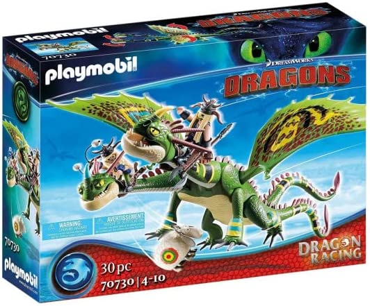 Playmobil Dragon 2 cabezas con Brutacio y Brutilda 70730 -
