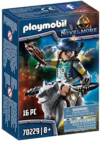 PLAYMOBIL BALLESTERO CON LOBO NOVELMORE 70229 -
